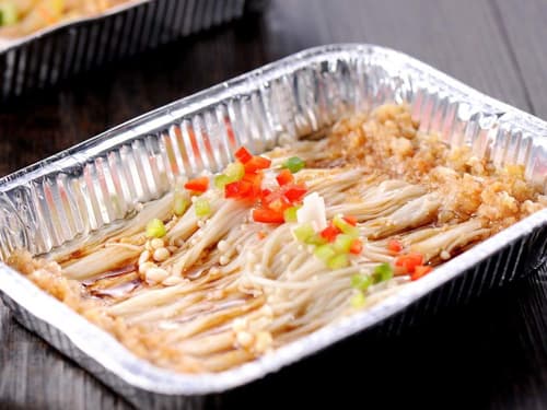 建昌锡纸烤金针菇